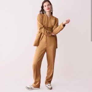 NWOT J. Crew Kate straight-leg pant in four-season stretch, 4